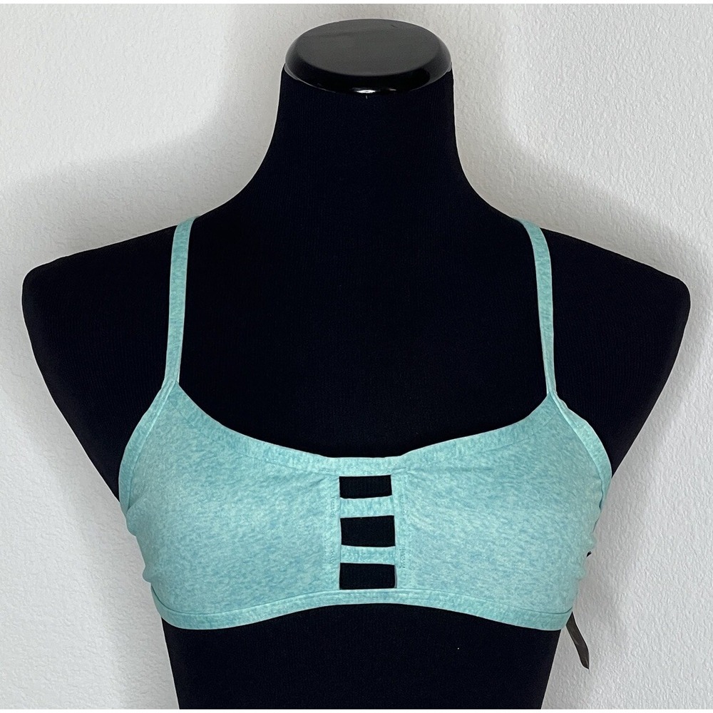 Jolyn Clothing Light Aqua Strappy Bikini Top